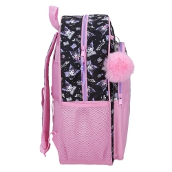Mochila Escolar Sanrio Kuromi Fortune Telling 40 cm Adaptable a Carro Rosa Mochila Escolar Sanrio Kuromi Fortune Telling 40 cm Adaptable a Carro Rosa