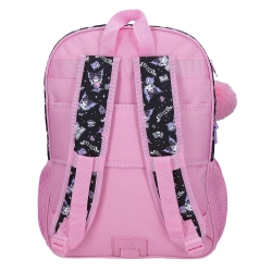Mochila Escolar Doble Compartimento Sanrio Kuromi Fortune Telling 40 cm Adaptable a Carro Rosa Mochila Escolar Doble Compartimento Sanrio Kuromi Fortune Telling 40 cm Adaptable a Carro Rosa