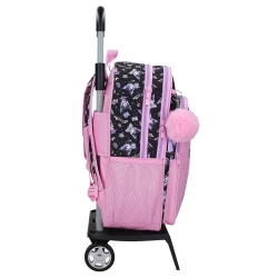 Mochila Escolar Doble Compartimento Sanrio Kuromi Fortune Telling 40 cm Con Carro Rosa Mochila Escolar Doble Compartimento Sanrio Kuromi Fortune Telling 40 cm Con Carro Rosa