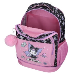 Mochila 2 ruedas Sanrio Kuromi Fortune Telling 45 cm Rosa Mochila 2 ruedas Sanrio Kuromi Fortune Telling 45 cm Rosa