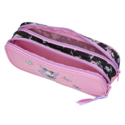 Estuche Doble Sanrio Kuromi Fortune Telling Rosa Estuche Doble Sanrio Kuromi Fortune Telling Rosa