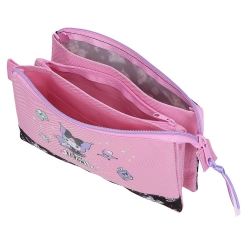 Estuche Triple Sanrio Kuromi Fortune Telling Rosa Estuche Triple Sanrio Kuromi Fortune Telling Rosa