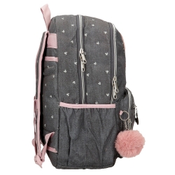 Mochila escolar Mickey studs doble compartimento Mochila escolar Mickey studs doble compartimento