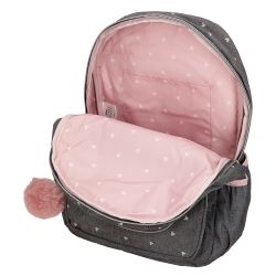 Mochila escolar Mickey studs doble compartimento Mochila escolar Mickey studs doble compartimento