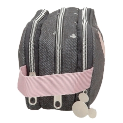 Estuche Mickey studs Triple Cremallera