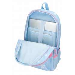 Mochila dos compartimentos Mickey vibes 44cm con carro