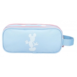 Estuche Mickey vibes triple compartimento