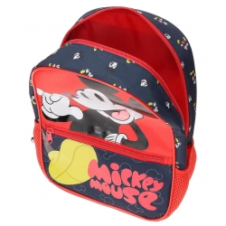Mochila preescolar Mickey Mouse Fashion 28cm adaptable Mochila preescolar Mickey Mouse Fashion 28cm adaptable