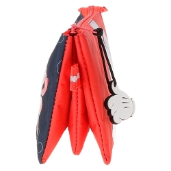 Estuche Mickey Mouse Fashion Tres Compartimentos Estuche Mickey Mouse Fashion Tres Compartimentos