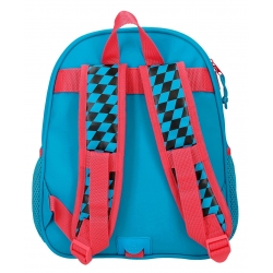 Mochila Escolar 33cm Disney Hight Speed Azul Mochila Escolar 33cm Disney Hight Speed Azul