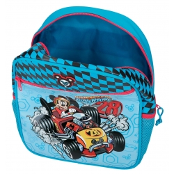 Mochila Escolar 33cm Disney Hight Speed Azul Mochila Escolar 33cm Disney Hight Speed Azul
