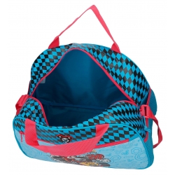 Bolsa De Viaje 40cm Disney Hight Speed Azul
