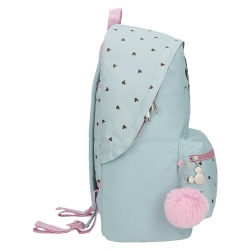 Mochila escolar Mickey y Minnie kisses con portaordenador Mochila escolar Mickey y Minnie kisses con portaordenador
