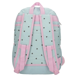 Mochila escolar Mickey y Minnie kisses doble compartimento Mochila escolar Mickey y Minnie kisses doble compartimento