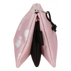 Estuche Minnie Heads tres compartimentos
