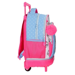 Mochila Compact desmontable dos ruedas Minnie Flowers Mochila Compact desmontable dos ruedas Minnie Flowers