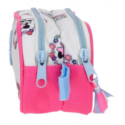 Neceser dos compartimentos Minnie Flowers