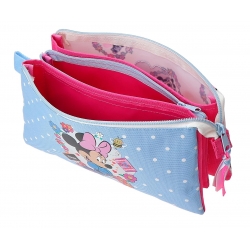 Neceser tres compartimentos Minnie Flowers Neceser tres compartimentos Minnie Flowers