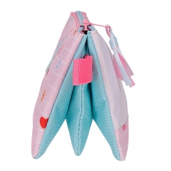 Estuche Escolar Disney Minnie Happy To Be Me Rosa