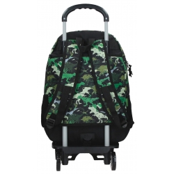 Mochila escolar Movom Raptors dos compartimentos con carro Mochila escolar Movom Raptors dos compartimentos con carro