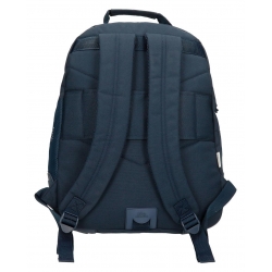 Mochila doble compartimento Movom Always on the move adaptable a carro azul marino Mochila doble compartimento Movom Always on the move adaptable a carro azul marino