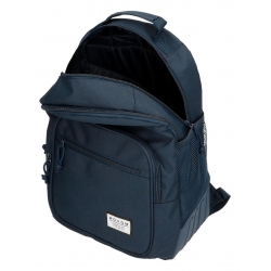 Mochila doble compartimento Movom Always on the move adaptable a carro azul marino Mochila doble compartimento Movom Always on the move adaptable a carro azul marino