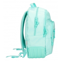 Mochila doble compartimento Movom Always on the move adaptable a carro azul claro
