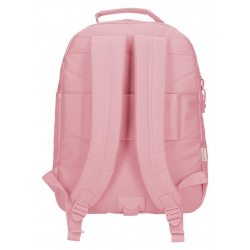 Mochila doble compartimento Movom Always on the move adaptable a carro rosa