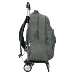 Mochila doble compartimento Movom Always on the move con carro caqui Mochila doble compartimento Movom Always on the move con carro caqui