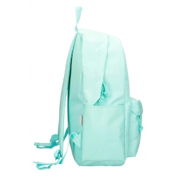 Mochila escolar Movom Always on the move 44 cm azul claro adaptable a carro
