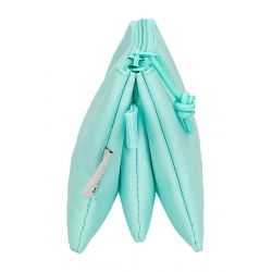 Estuche Movom Always on the move tres compartimentos azul claro
