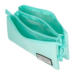 Estuche Movom Always on the move tres compartimentos azul claro