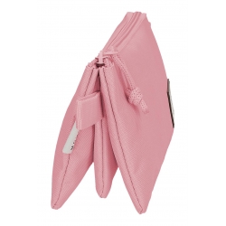 Estuche Movom Always on the move tres compartimentos rosa