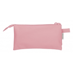 Estuche Movom Always on the move tres compartimentos rosa