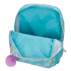 Mochila Escolar 38cm Movom Freedom Turquesa Azul Mochila Escolar 38cm Movom Freedom Turquesa Azul