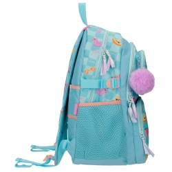 Mochila Escolar 45cm Movom Freedom Turquesa Azul Mochila Escolar 45cm Movom Freedom Turquesa Azul