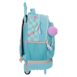 Mochila 2R. 43cm Movom Freedom Turquesa Azul