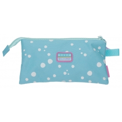 Estuche Escolar Movom Freedom Turquesa Azul