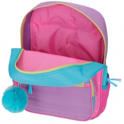 Mochila Adaptable con Carro 38cm Movom Block Rosa