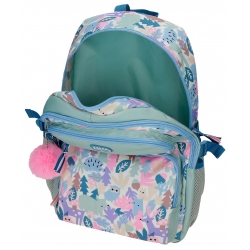 Mochila Escolar 45cm Movom Forest Verde Claro Mochila Escolar 45cm Movom Forest Verde Claro