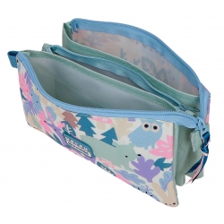 Estuche Escolar Movom Forest Verde Claro