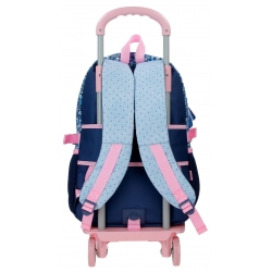 Mochila Escolar dos compartimentos Movom Spring Vibes Mar 45 cm con carro Mochila Escolar dos compartimentos Movom Spring Vibes Mar 45 cm con carro