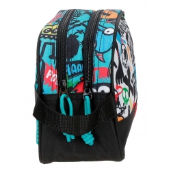 Neceser Dos Compartimentos Movom Monsters Negro Neceser Dos Compartimentos Movom Monsters Negro