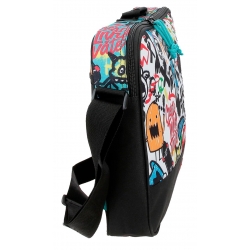 Cartera Extraescolar Movom Monsters Negro Cartera Extraescolar Movom Monsters Negro