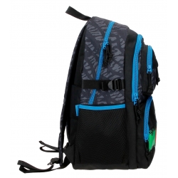 Mochila Escolar dos compartimentos Movom Offside Negro 45 cm adaptable a carro Mochila Escolar dos compartimentos Movom Offside Negro 45 cm adaptable a carro