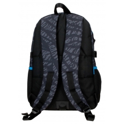 Mochila Escolar dos compartimentos Movom Offside Negro 45 cm adaptable a carro Mochila Escolar dos compartimentos Movom Offside Negro 45 cm adaptable a carro