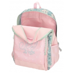 Mochila escolar Roll Road Spring is here dos compartimentos con carro Mochila escolar Roll Road Spring is here dos compartimentos con carro