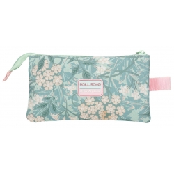 Estuche Roll Road Spring is here tres compartimentos