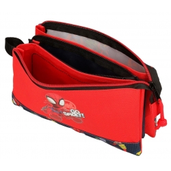 Estuche Go Spidey Tres Compartimentos Estuche Go Spidey Tres Compartimentos