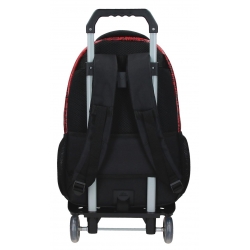 Mochila Adaptable con Carro 46cm Marvel Spider Technology Negro Mochila Adaptable con Carro 46cm Marvel Spider Technology Negro